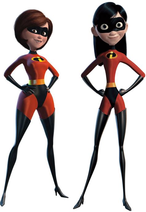 elastigirl and violet|Violet Parr .